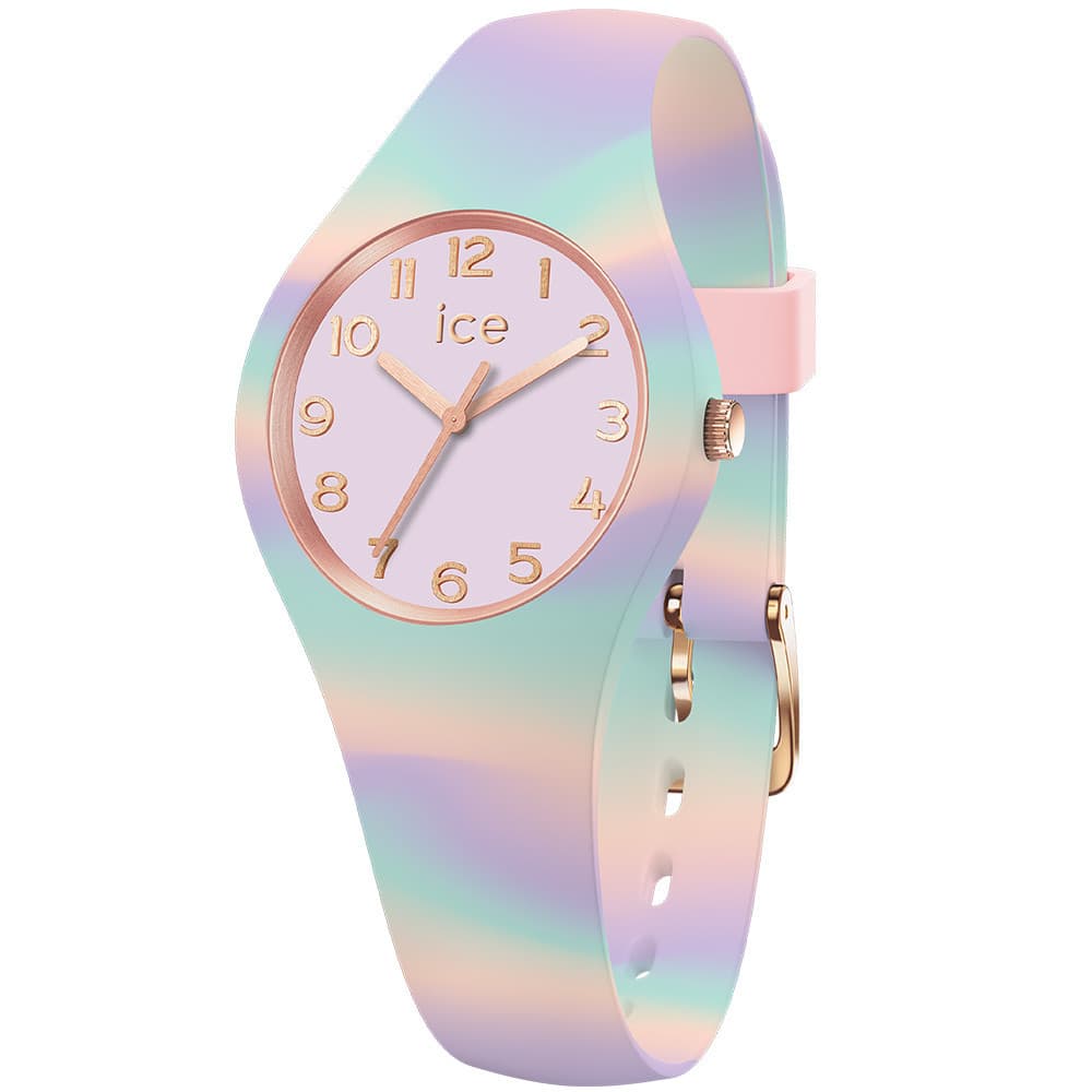 Ice Watch Montre Ice Watch Collection Ice Tie and Dye en Silicone Multicolore