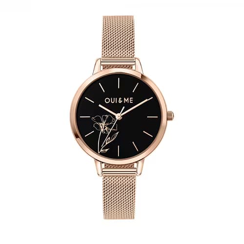 Oui & Me Montre Analogique Femme Oui&me Acier Rose ME010329 - Cleor