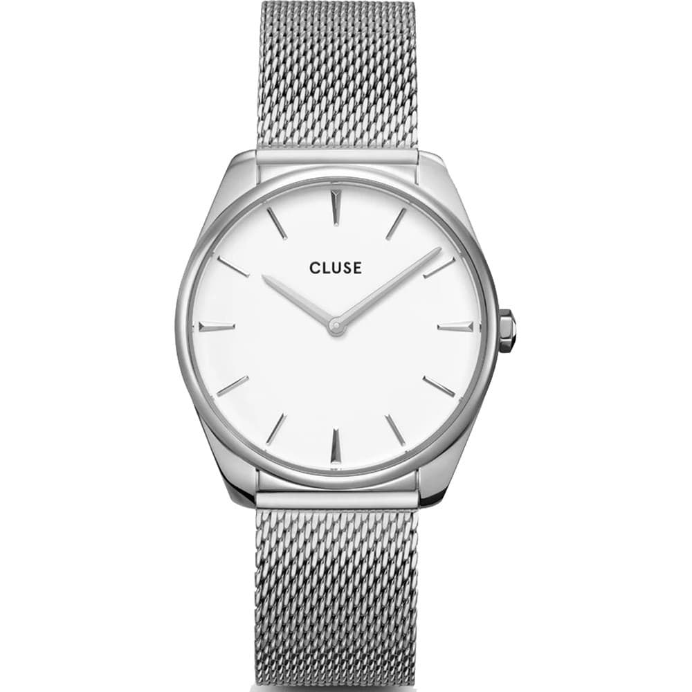 Cluse Féroce Mesh — cadran blanc