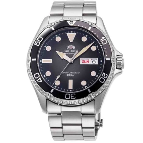 Orient Montre Orient Mako Vintage Automatique Cadran Gris Foncé Bracelet Acier inoxydable - RA-AA0810N