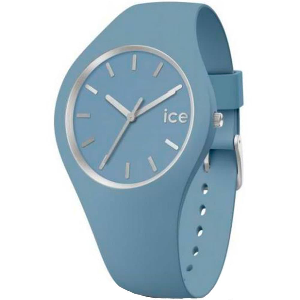Ice Watch Montre Ice Watch Collection Ice Glam Brushed en Silicone Bleu