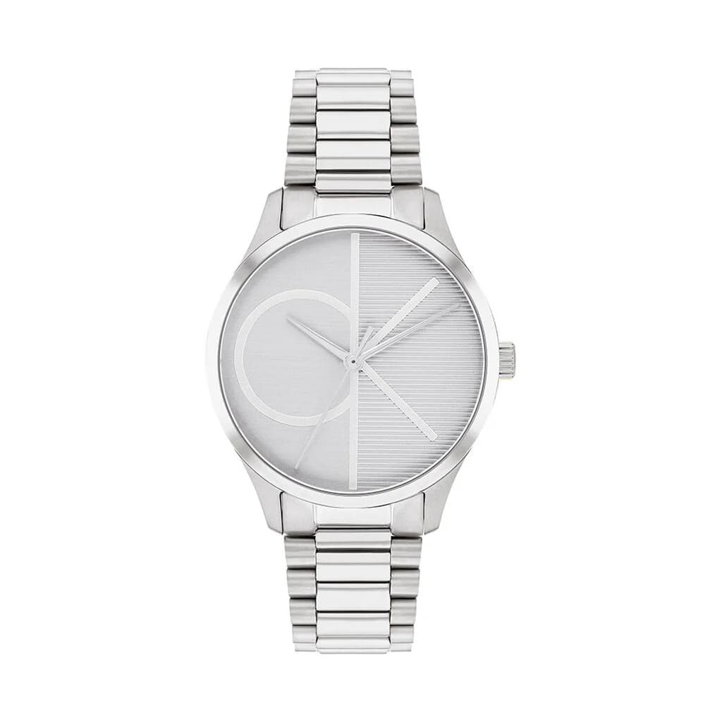 Calvin Klein Montre Calvin Klein Iconic Argenté