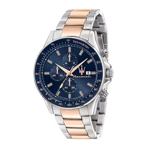 Maserati Montre Analogique Homme Maserati Métal Bicolore R8873640012 - Cleor