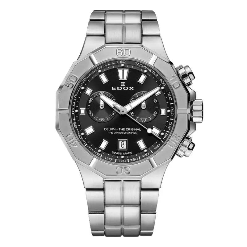 Edox Montre Delfin the Original Chronograph 10113-3M-NIN