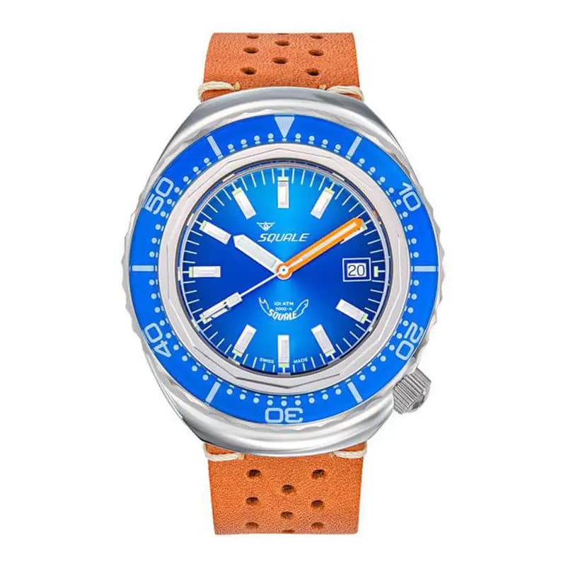 Squale Montre Automatique 2002.SS.BL.BL.PTC