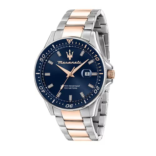 Maserati Montre Analogique Homme Maserati Acier Bicolore R8853140003