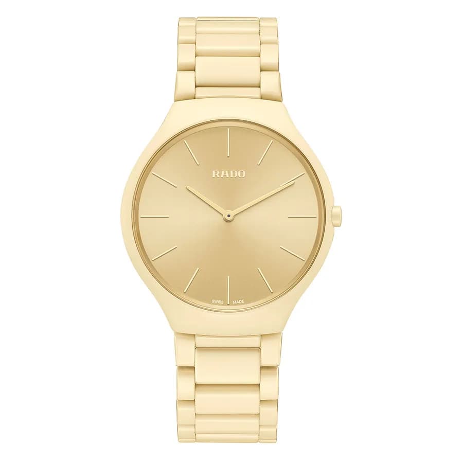 Rado True Thinline Cream White