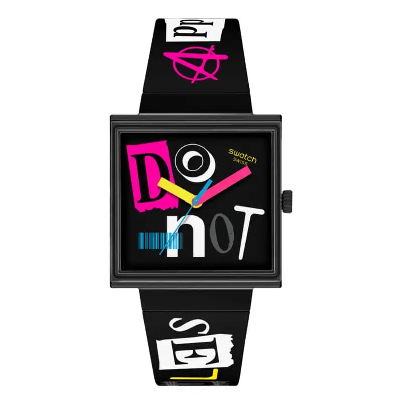 Swatch Pierced Edge — boîtier biocéramique