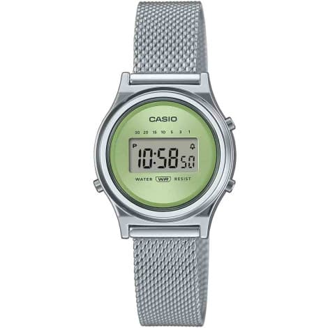 Casio Vintage Mini Collection — cadran vert