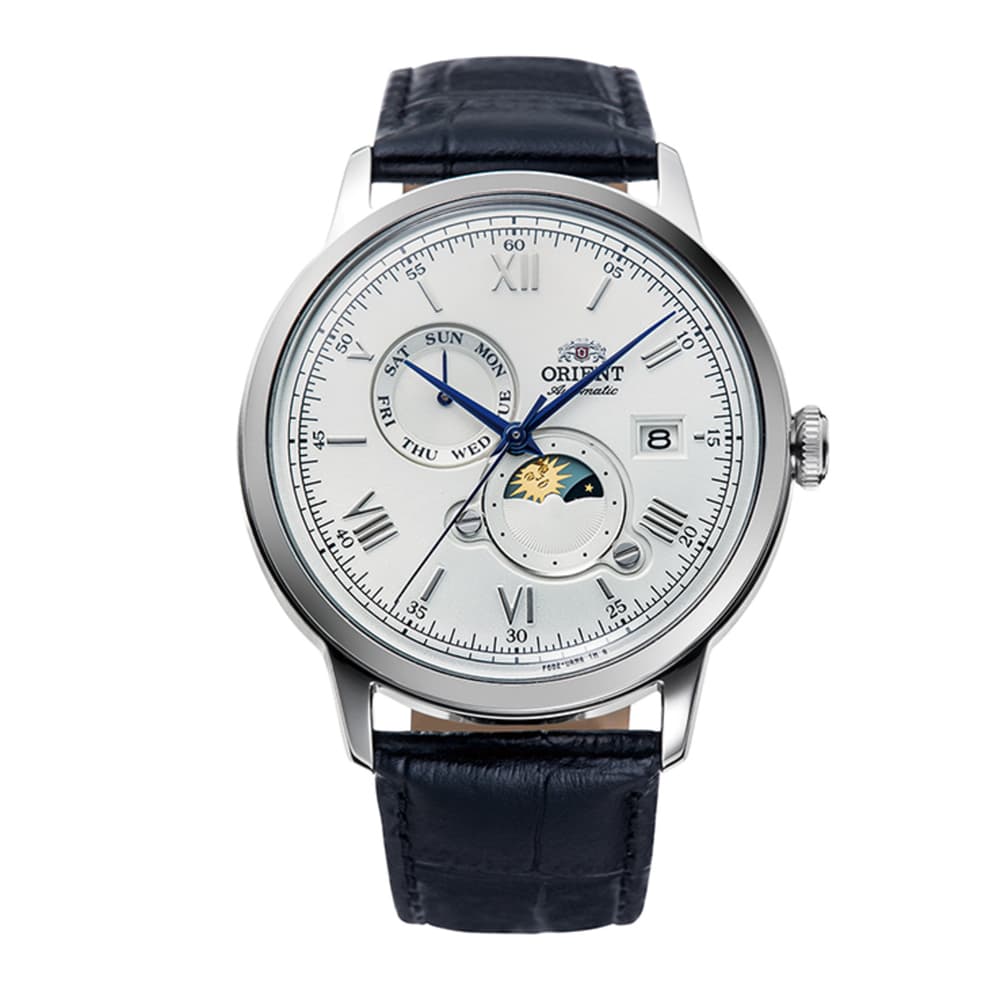 Orient Montre automatique Homme Sun & moon Blanc