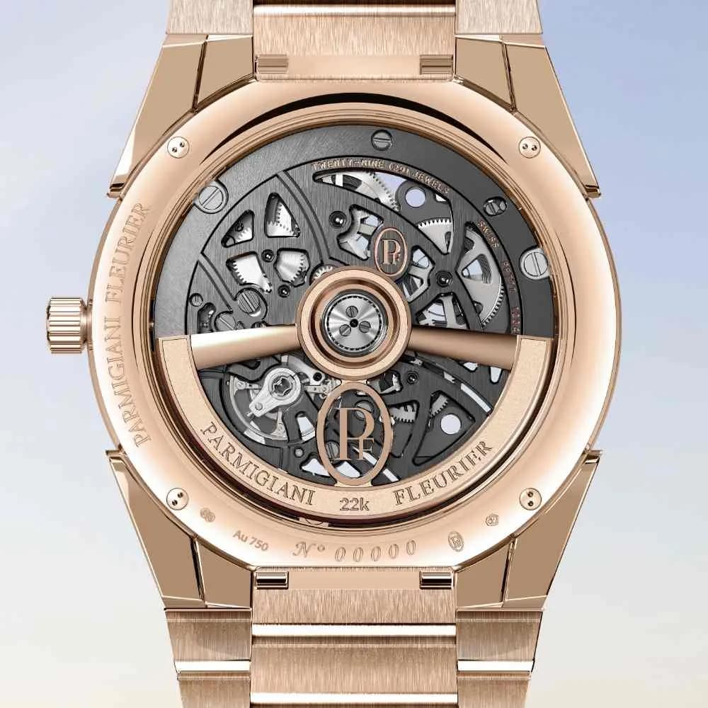 Parmigiani Fleurier Tonda Pf Skeleton Rose Gold Graphite