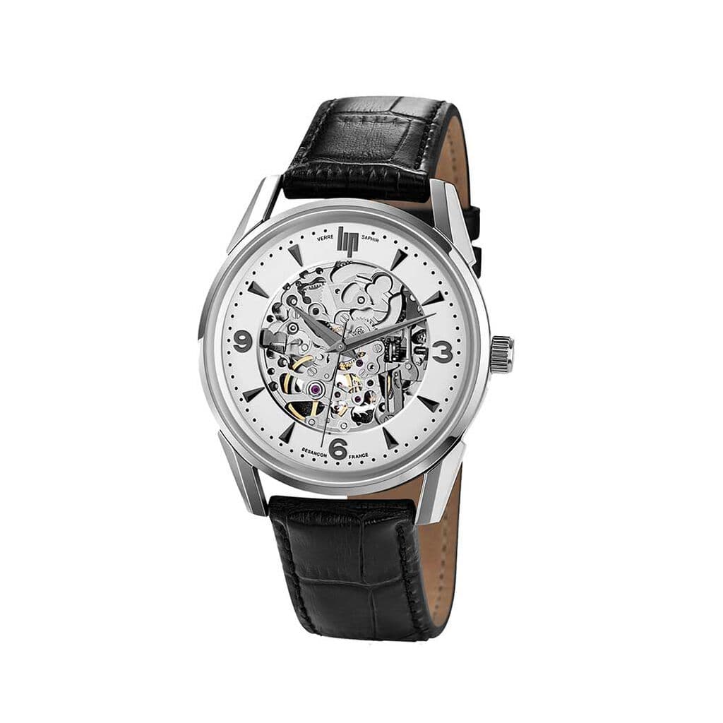 Lip Montre Lip Himalaya - Homme - cadran Argent- 40 mm - Acier - 671248