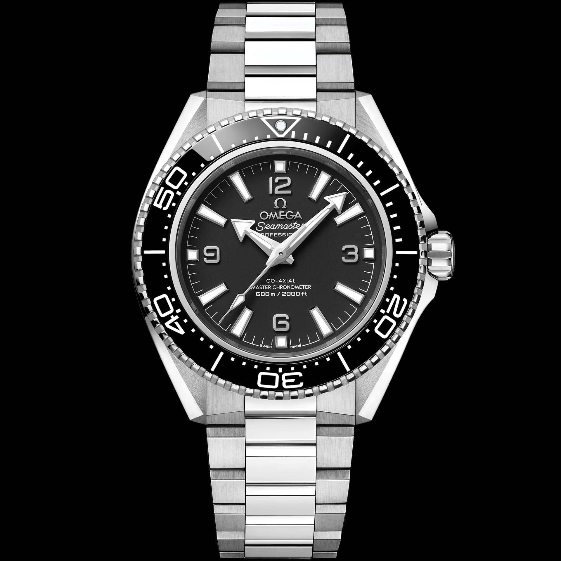 Omega Seamaster 42 mm — cadran noir