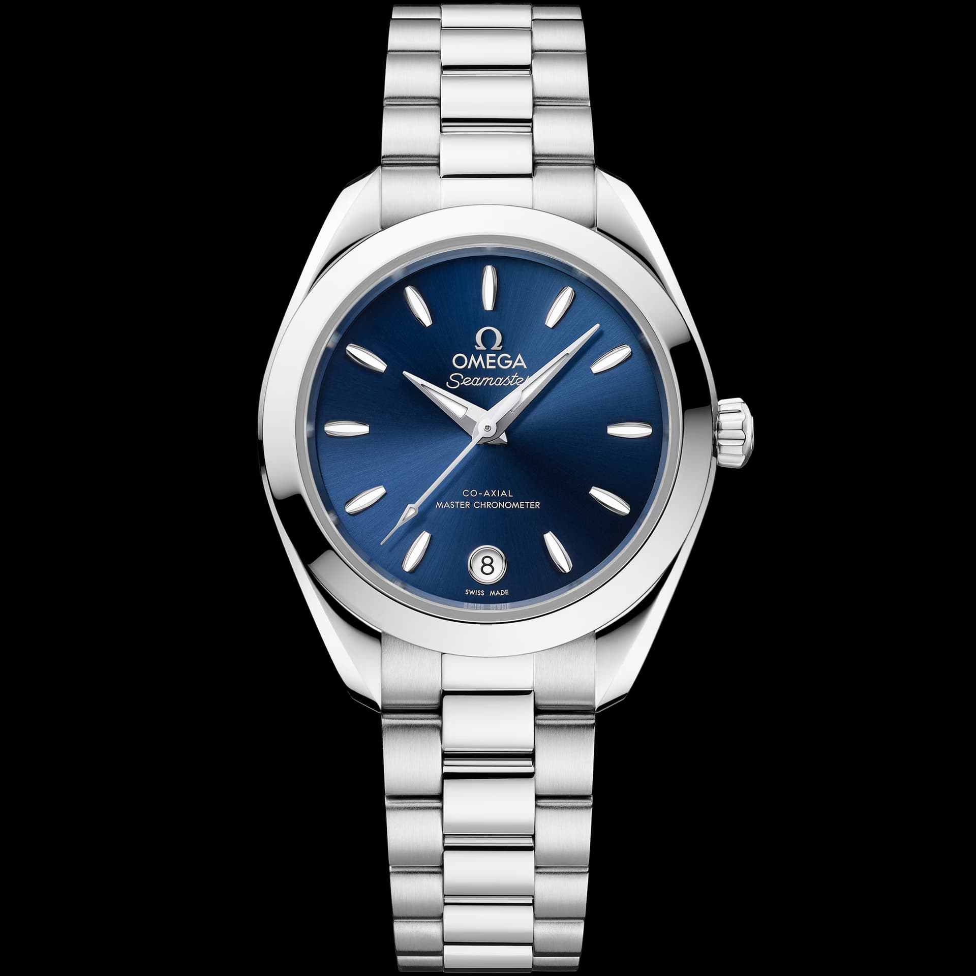 Omega Seamaster 30 mm, acier sur acier