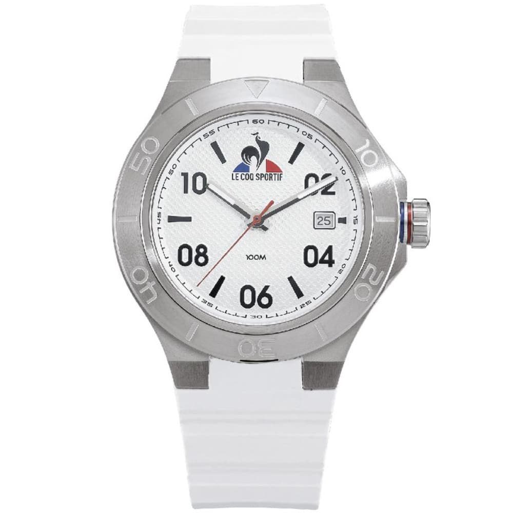 Le Coq Sportif Montre le Coq Sportif Collection Intégrée en Plastique Blanc