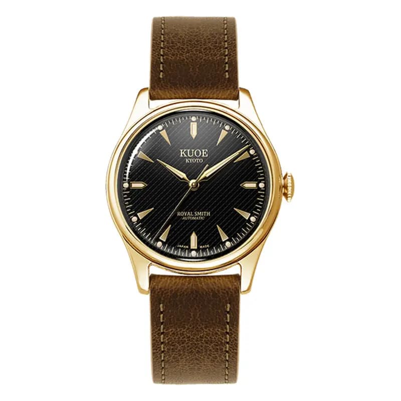 Kuoe Kyoto Montre Royal Smith 90-006 Gold rs90006c-gd-bk-it-vgr-sa