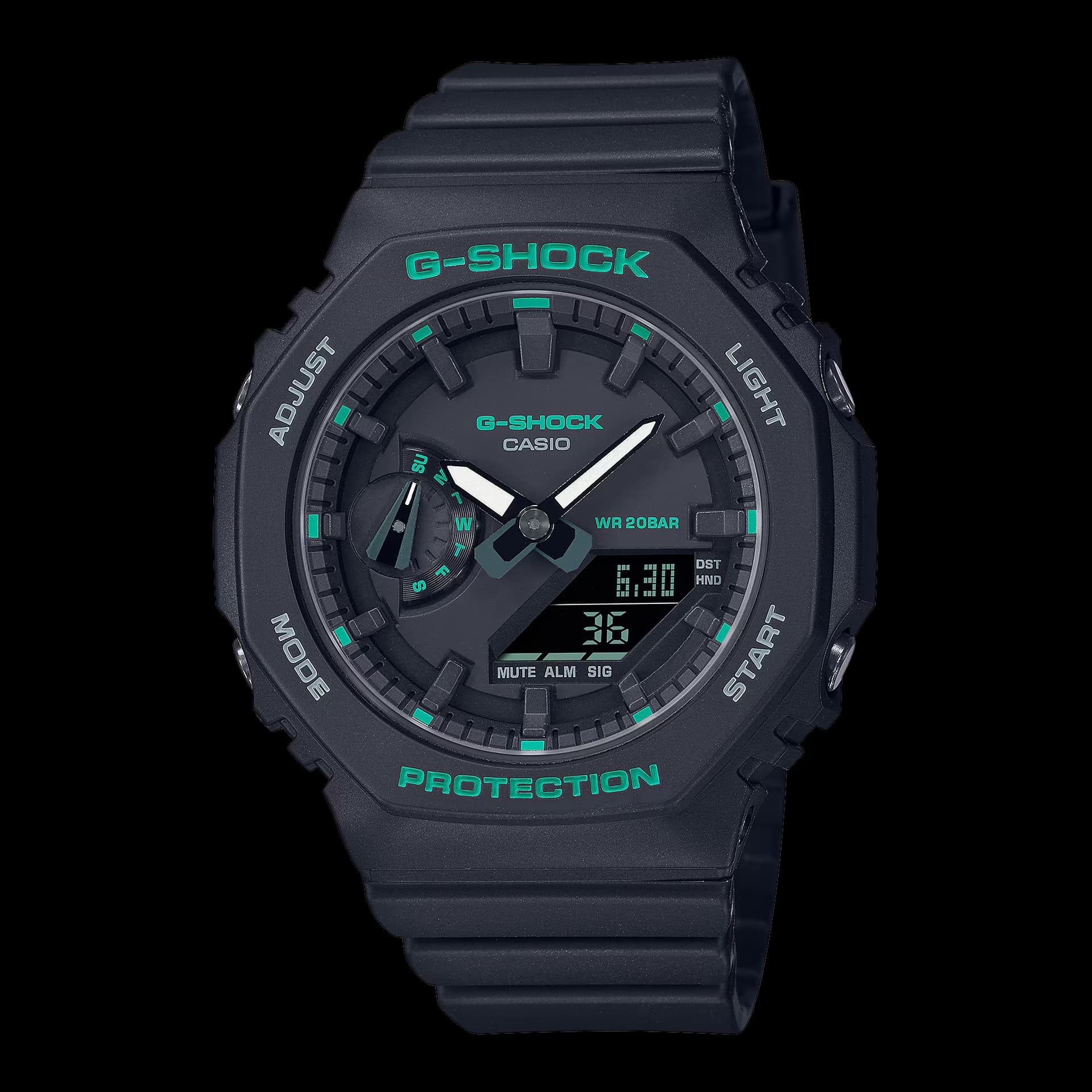 Casio G-Shock Femmes Gma-S — bracelet noir