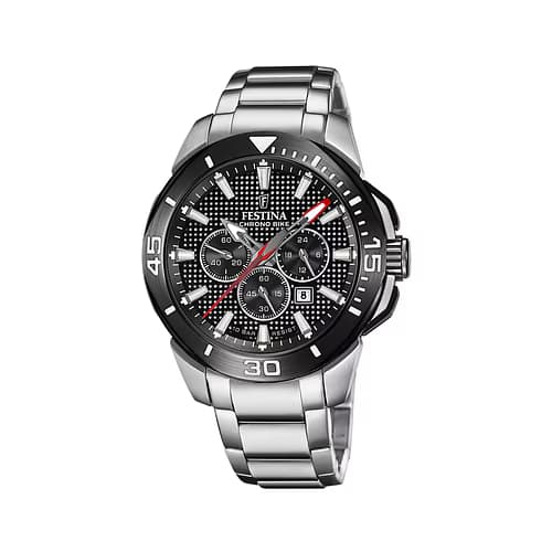 Festina Montre Homme Festina Cadran Noir Acier Gris F20641/4
