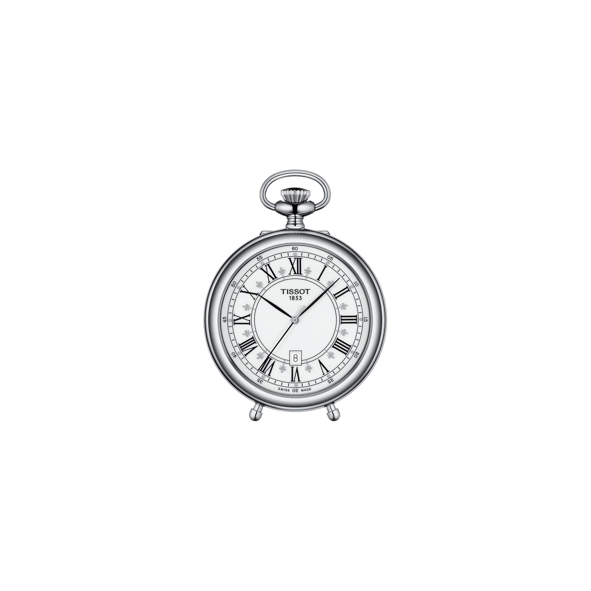 Tissot T-Pocket Stand Alone — cadran blanc