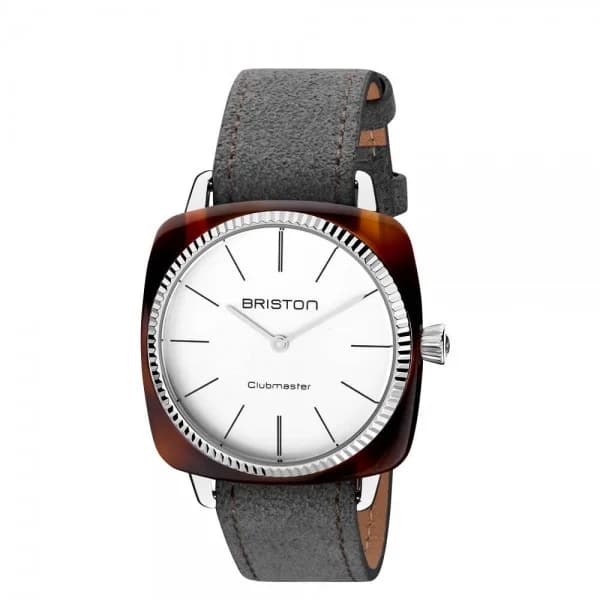 Briston Montre Briston Clubmaster Elegant Acétate Cadran Blanc