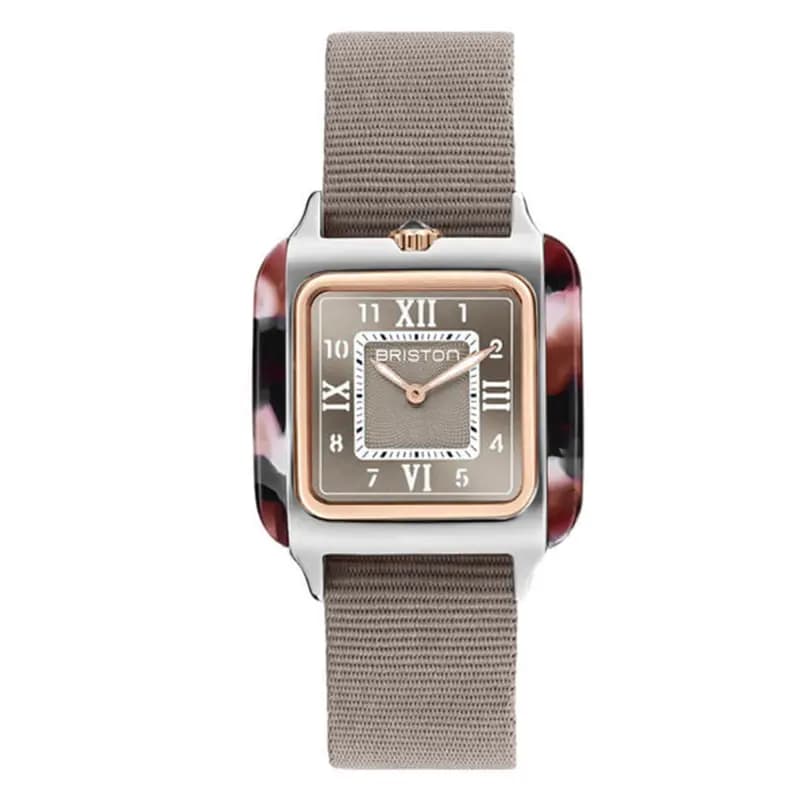 Briston Montre Streamliner Kennedy Spring - HM - Rose Gold - Taupe 262030.PRA.UBR.30.NT