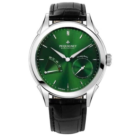 Pequignet Montre Pequignet Royale Origine Automatique Cadran Vert - 9010193-AN