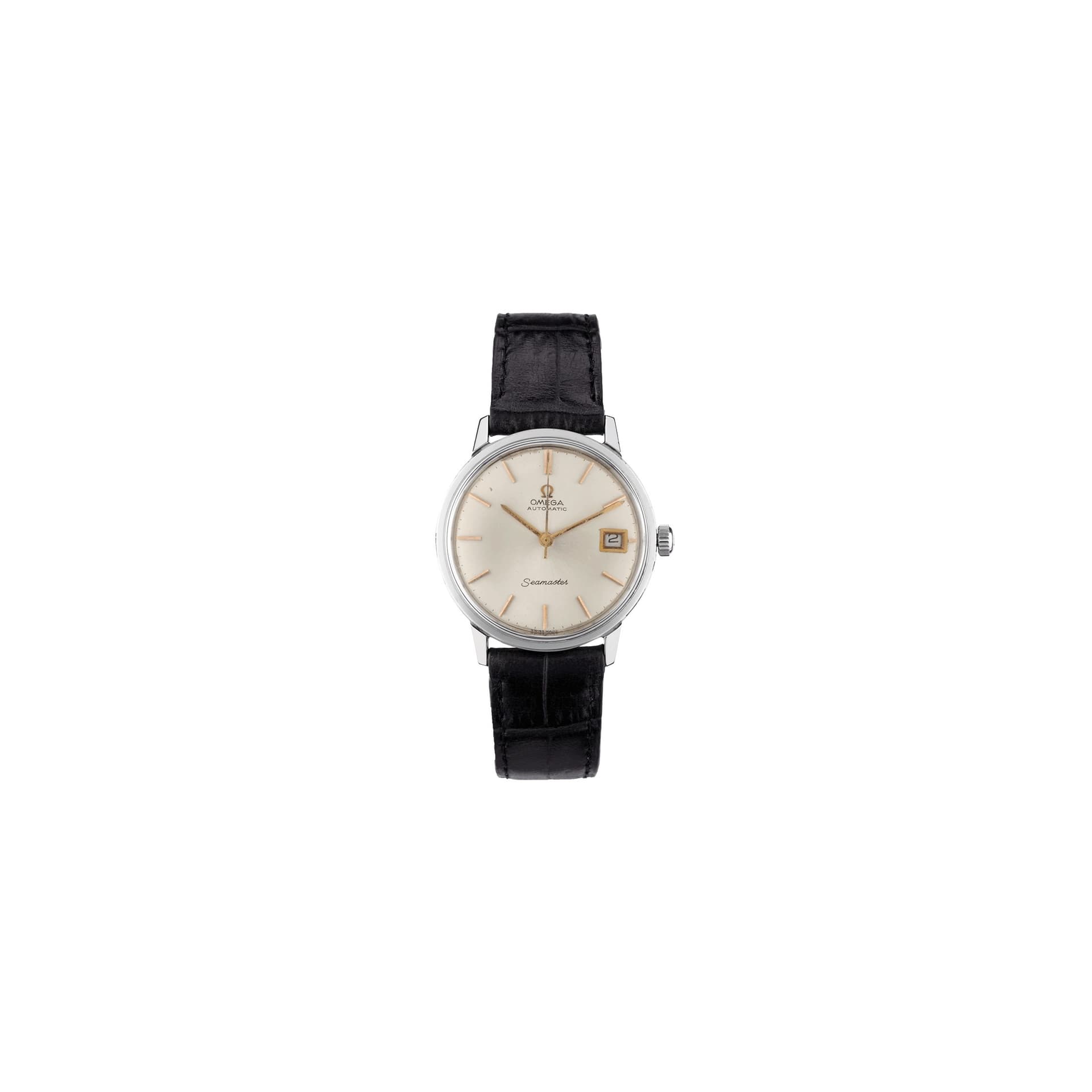 Omega Seamaster — cadran gris