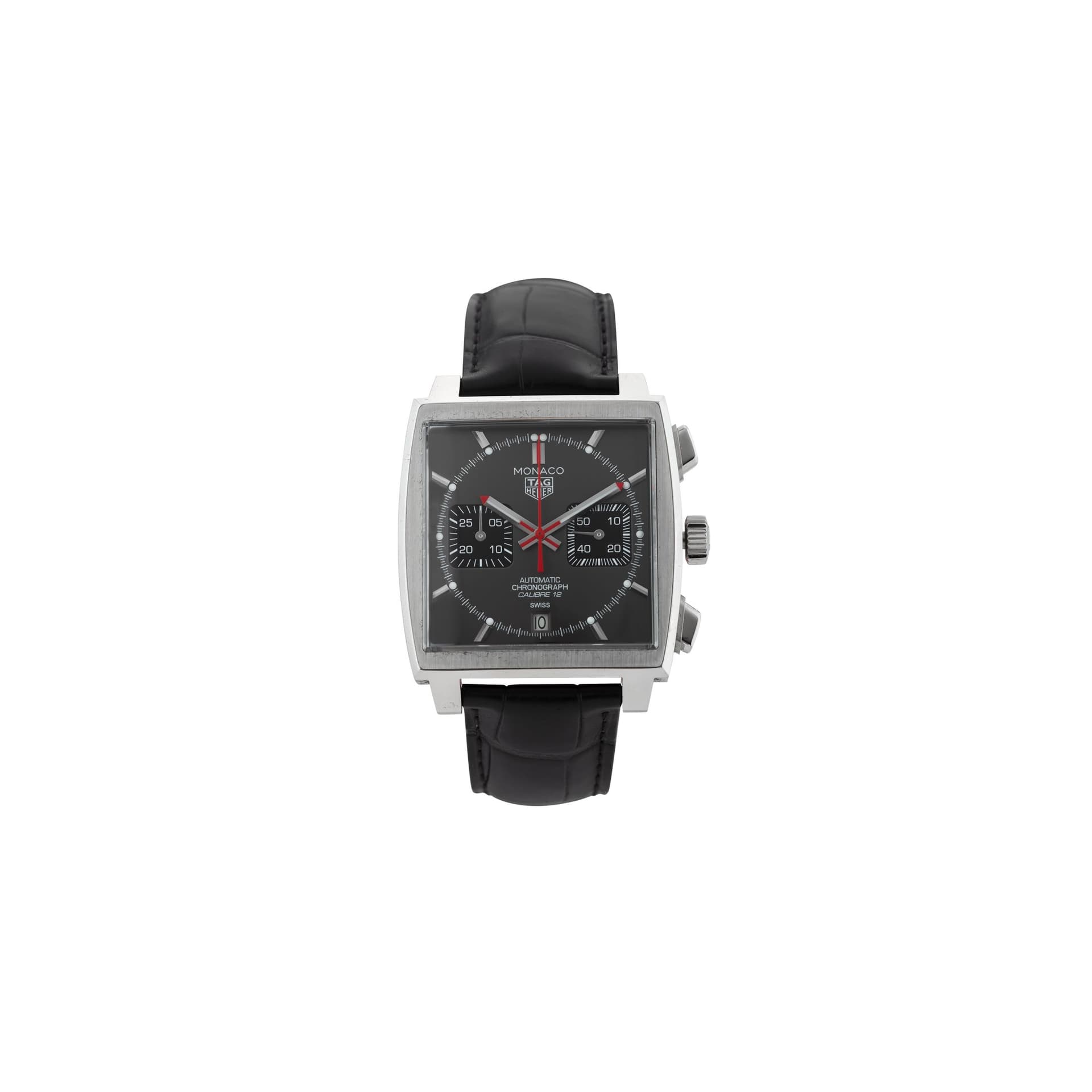 TAG Heuer Montre TAG Heuer Monaco "Calibre 12 Final Edition" Ref. CAW211J.FC6476 39 mm Full Set 2011