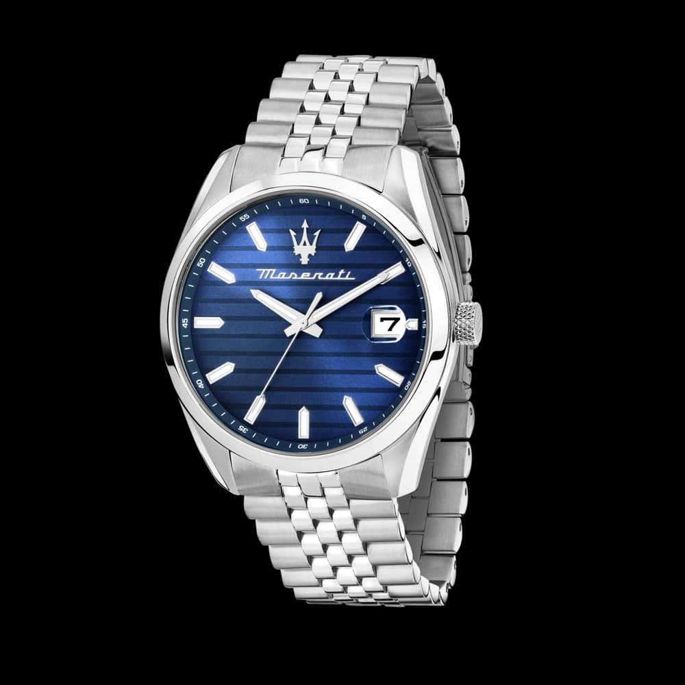 Maserati Montre quartz Homme Attrazione Bleu foncé