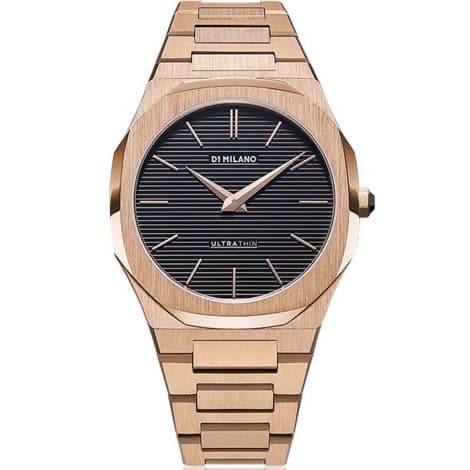 D1 Milano Montre D1 Milano Ultra Thin Quartz - 40 mm- Cadran Noir - UTBJ16