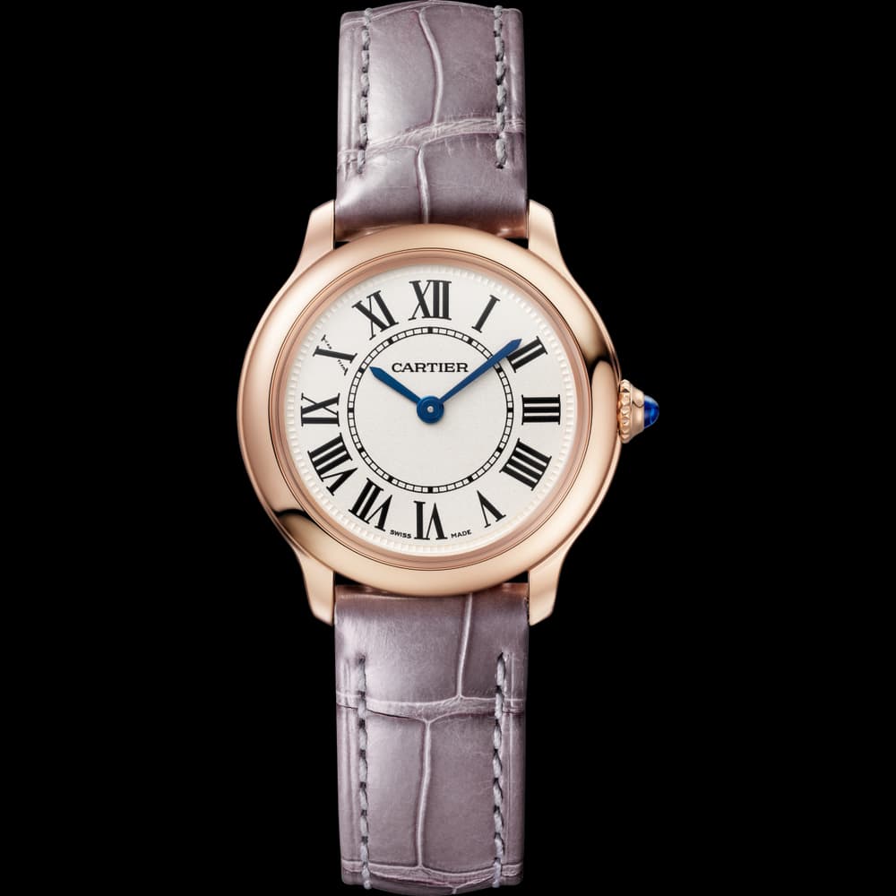 Cartier Ronde — boîtier or 29 mm