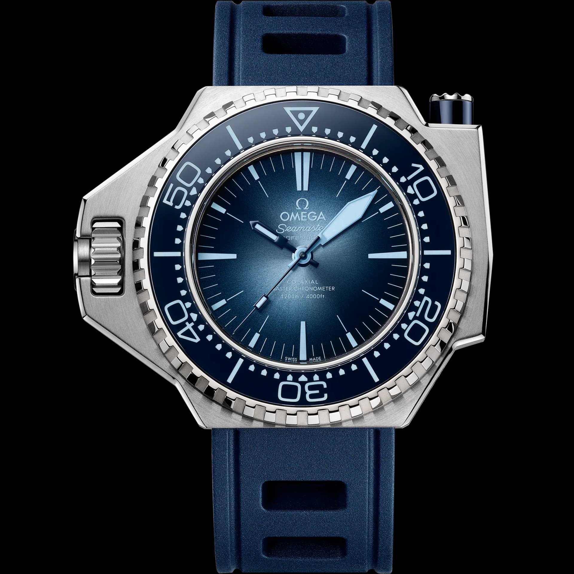 Omega Seamaster Ploprof 1200M — cadran bleu