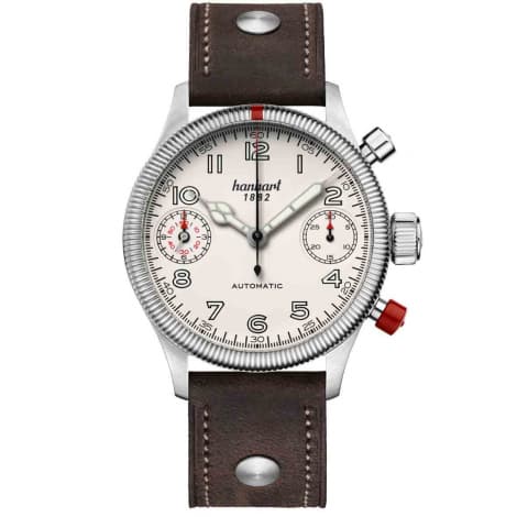 Hanhart Montre Hanhart Pioneer TwinDicator Automatique diamètre 45 mm- 731.200-0110