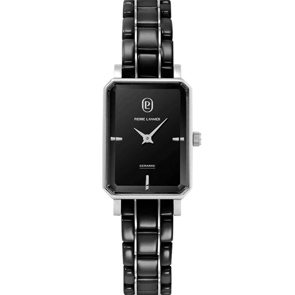 Pierre Lannier Montre Pierre Lannier Collection Ariane en Céramique Noir