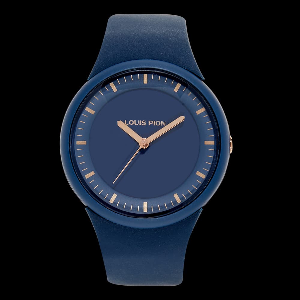 Louis Pion Montre Enfant Suzy Bleu foncé