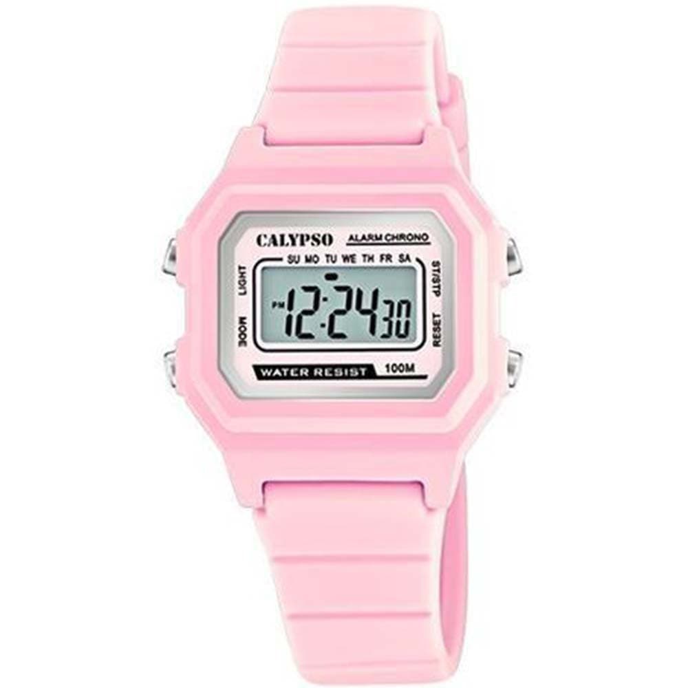 Calypso Montre Calypso en Caoutchouc Rose
