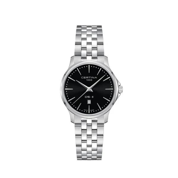 Certina Montre Certina DS-8 Lady 31mm Quartz Cadran Noir