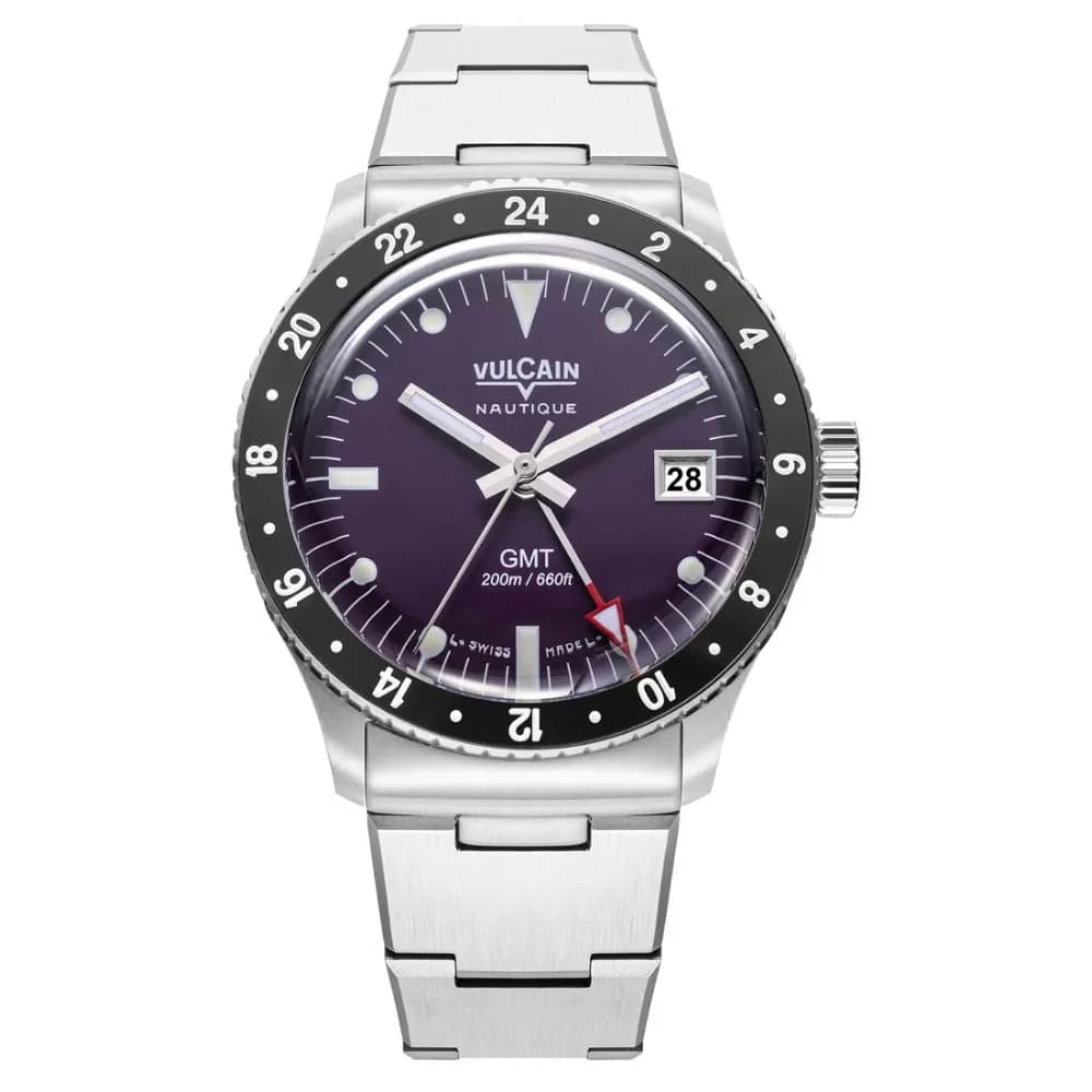 Vulcain Skindiver GMT - Violet
