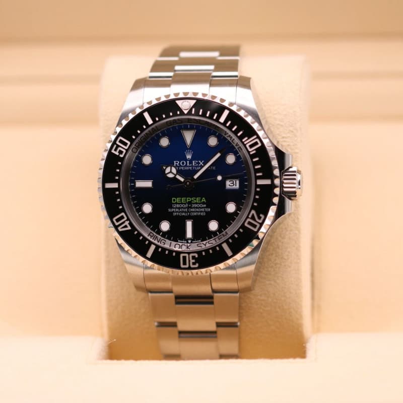 Rolex Deepsea — cadran bleu