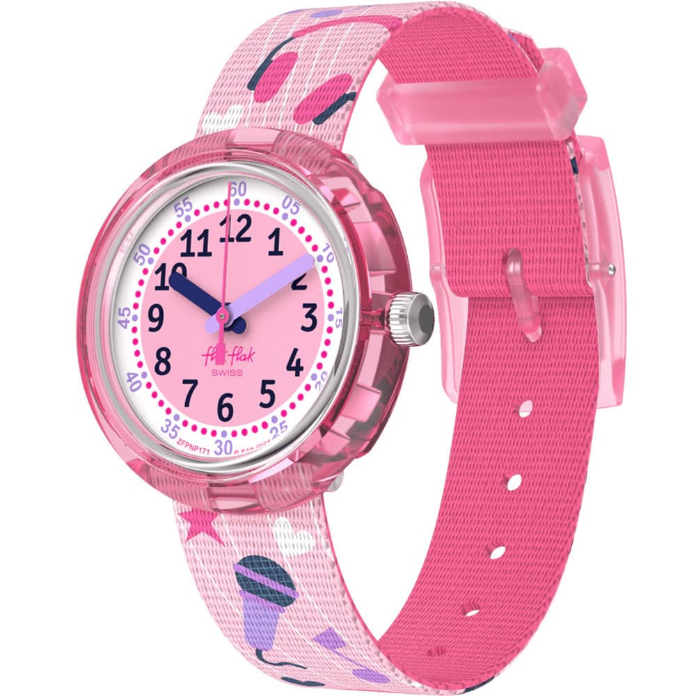 Flik Flak Montre Flik Flak en Plastique Rose