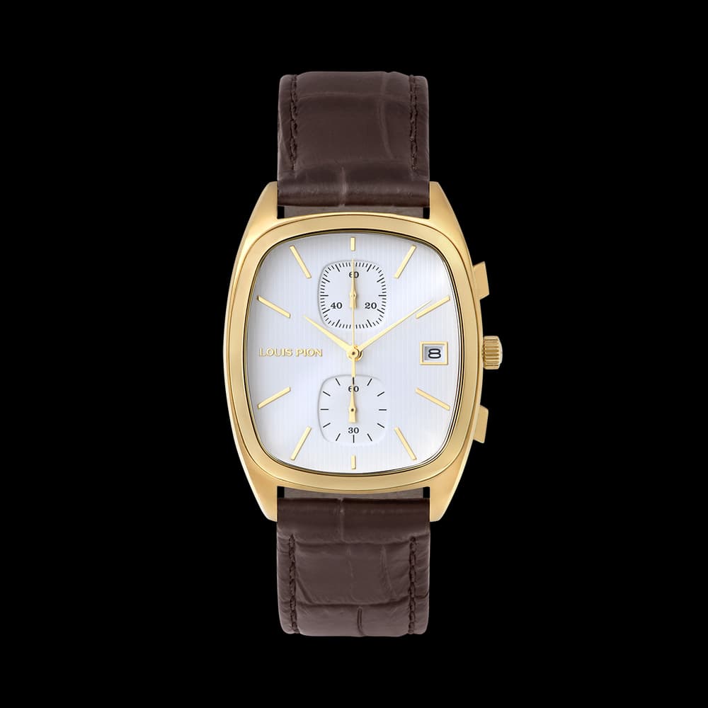 Louis Pion Montre quartz Homme ARSÈNE Blanc