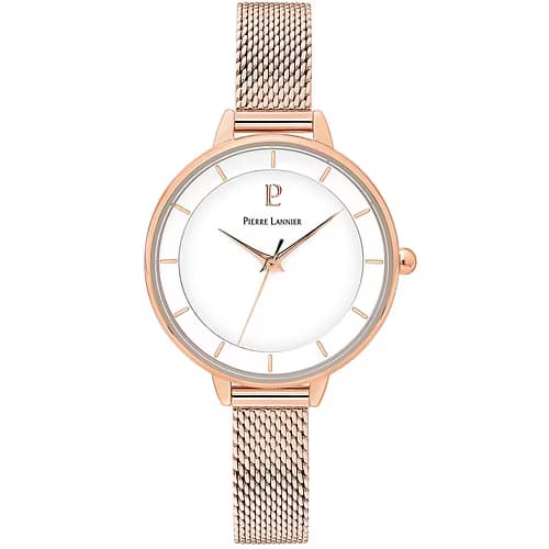 Pierre Lannier Montre Analogique Femme Pierre Lannier Acier Rose 001H908