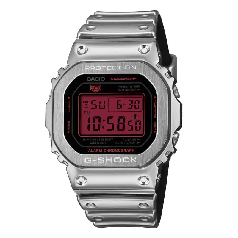 Casio Capsule Fine Metallic — boîtier acier