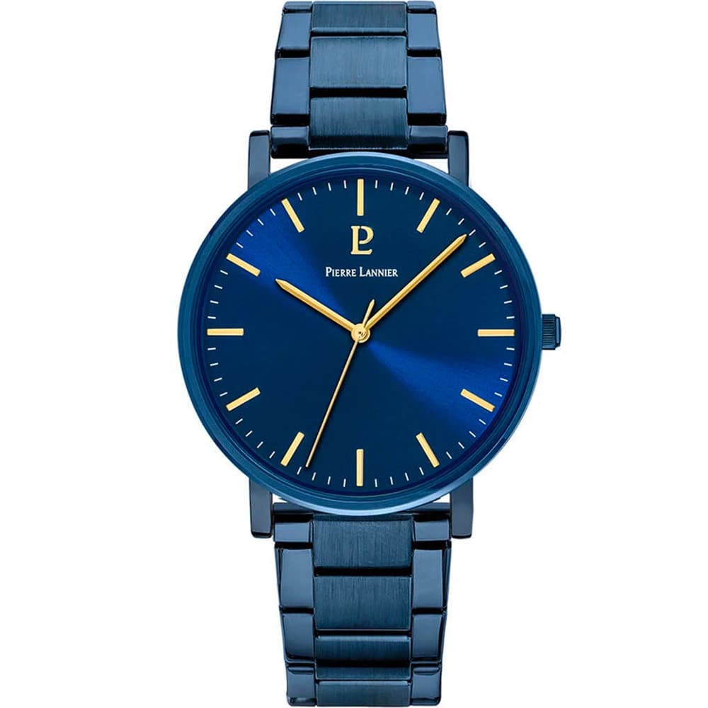 Pierre Lannier Montre Pierre Lannier Collection Essential en Acier et PVD Bleu