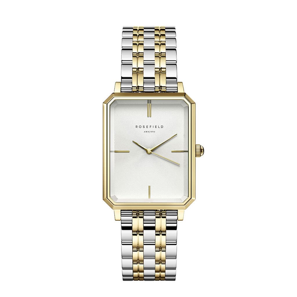 Rosefield Montre Rosefield Octagon Blanc