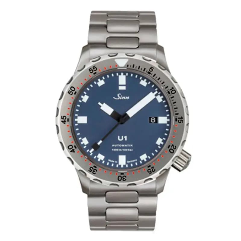Sinn Montre Homme Tegiment Bracelet H-Link U1 B