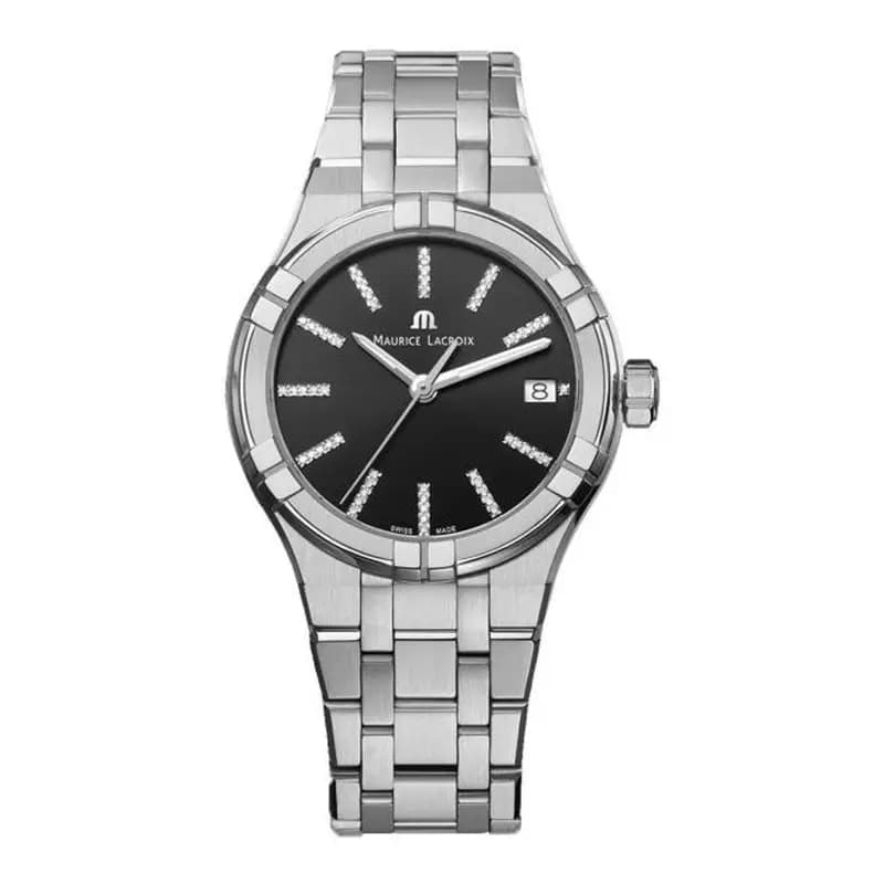 Maurice Lacroix Montre Aikon Quartz Date 35mm AI1106-SS002-350-1