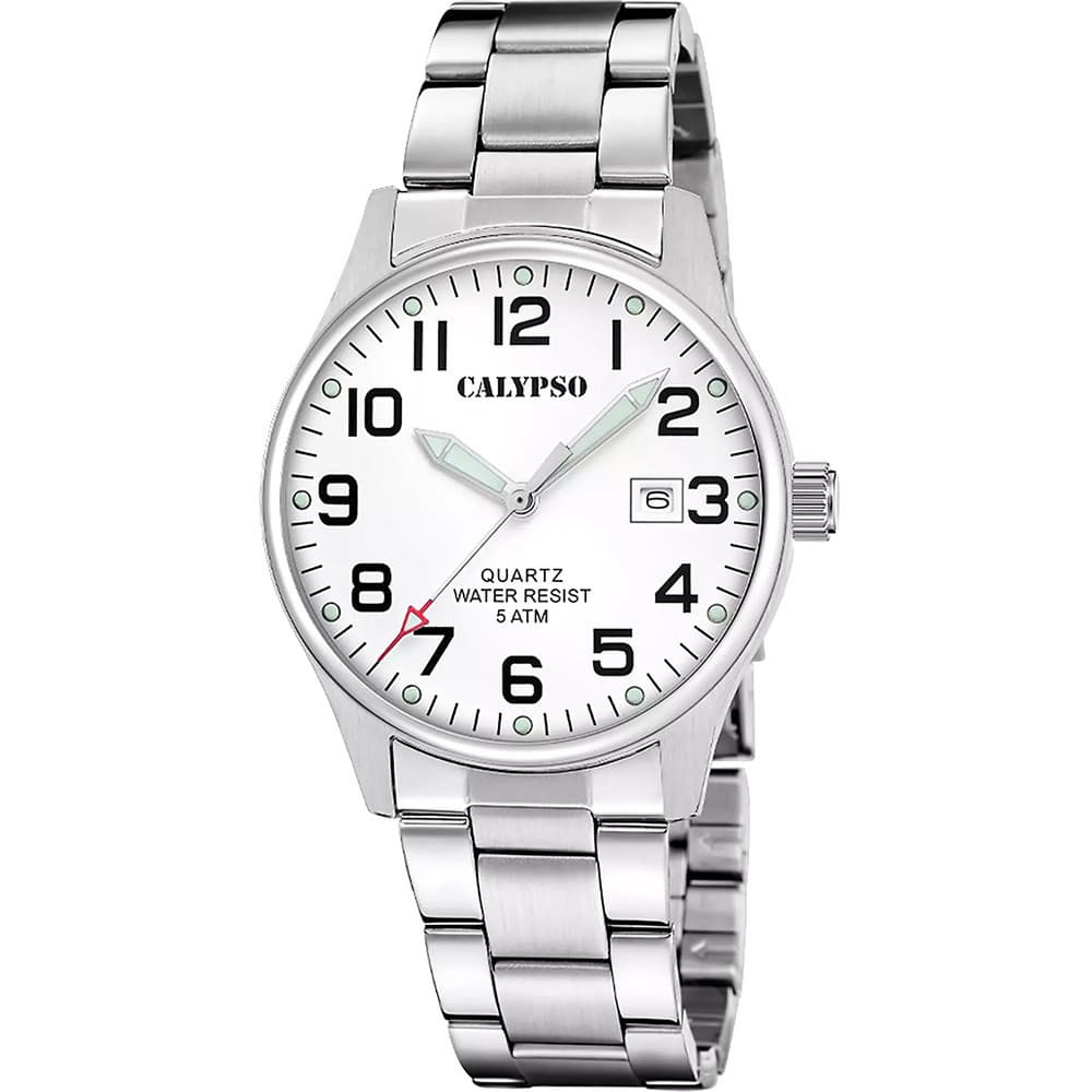 Calypso Montre Calypso en Acier Argenté
