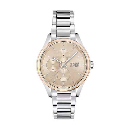 Hugo Boss Montre Femme BOSS BLACK SPORT LUX en Acier Gris