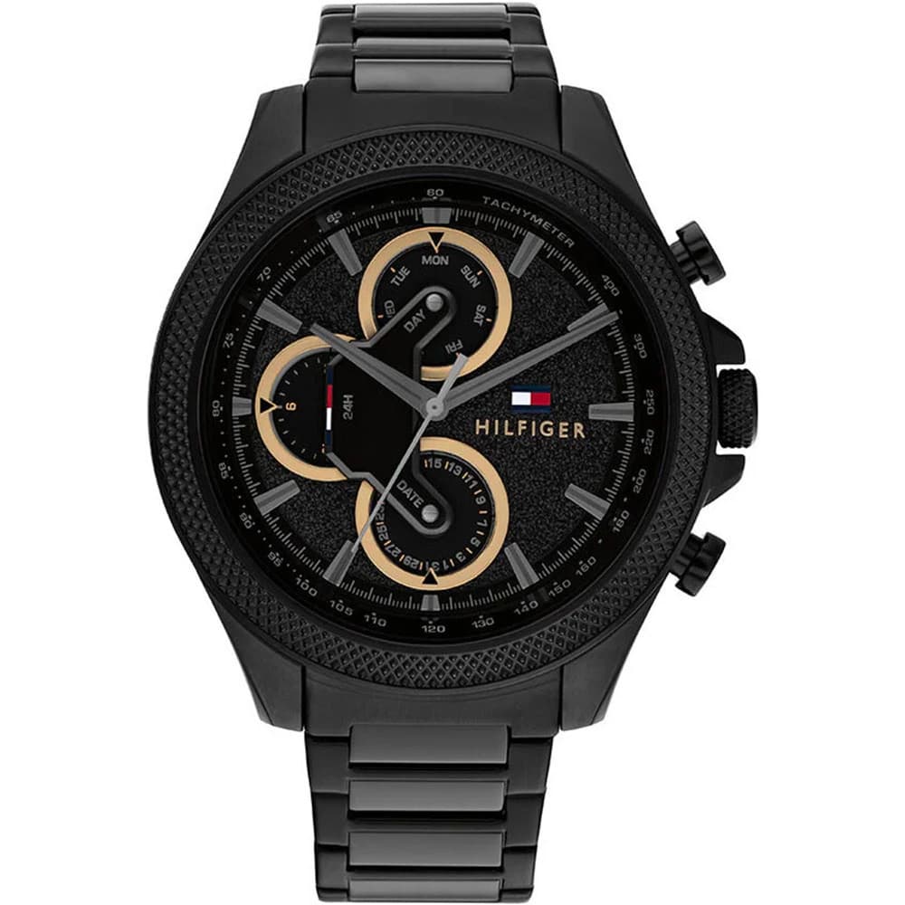 Tommy Hilfiger Montre Tommy Hilfiger en Acier et PVD Noir